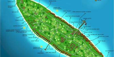 Vaadhoo saar, maldiivid kaart